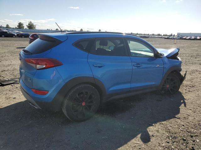 HYUNDAI TUCSON LIM 2017 blue 4dr spor gas KM8J3CA21HU437633 photo #4