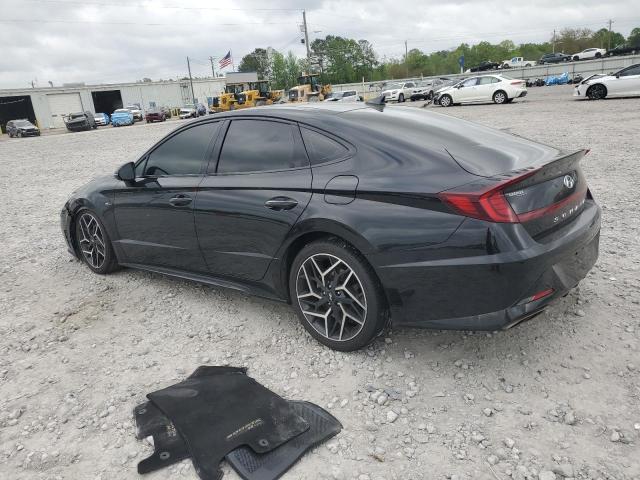 Vin: 5npek4jc9mh106617, lot: 51803935, hyundai sonata n line 20212