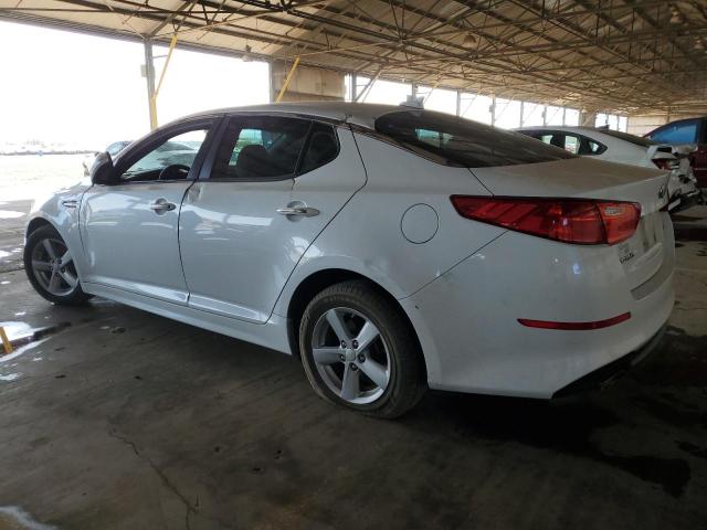 KIA OPTIMA LX 2015 white  gas 5XXGM4A7XFG452826 photo #3