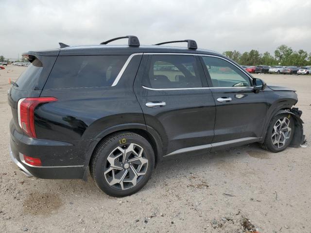 HYUNDAI PALISADE C 2021 black  gas KM8R74HE5MU324307 photo #4