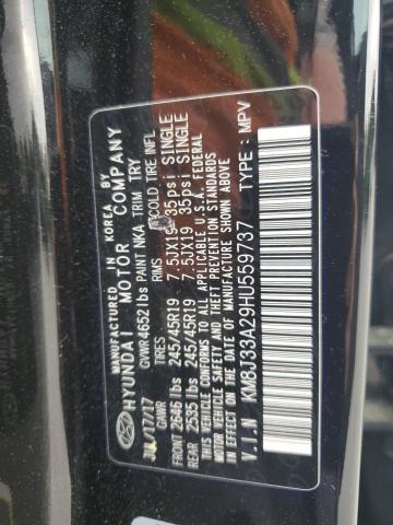 2017 HYUNDAI TUCSON LIM - KM8J33A29HU559737