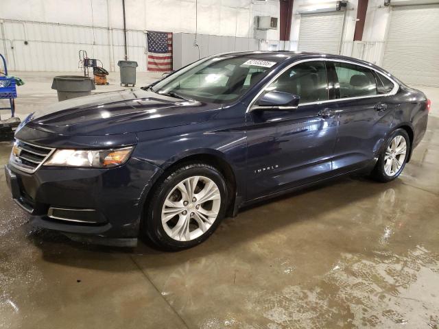 CHEVROLET IMPALA LT 2015 blue  gas 2G1125S35F9133766 photo #1