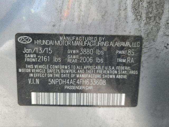 2015 HYUNDAI ELANTRA SE - 5NPDH4AE4FH633608