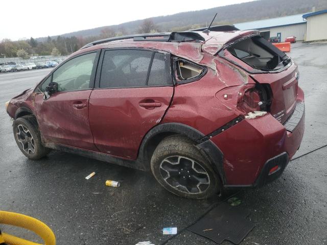 SUBARU XV CROSSTR 2015 burgundy  gas JF2GPACC8F8267758 photo #3