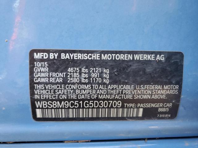 2016 BMW M3 WBS8M9C51G5D30709