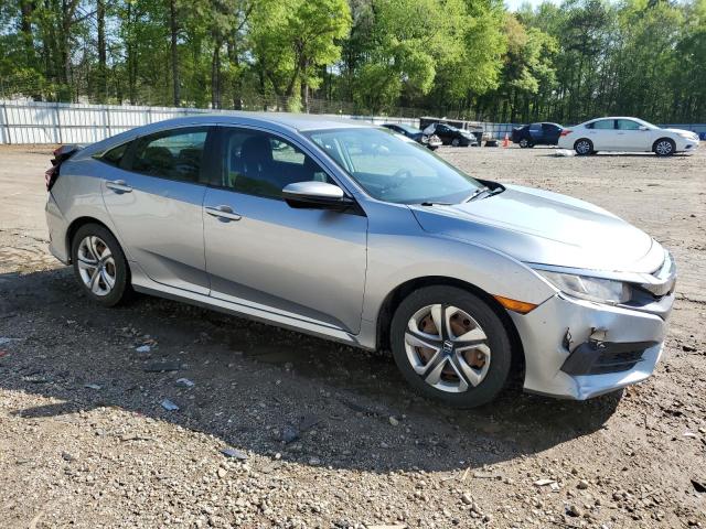 Vin: 19xfc2f50he023698, lot: 51844485, honda civic lx 20174