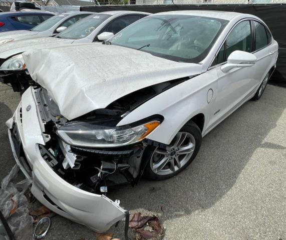 FORD FUSION TIT 2015 white sedan 4d hybrid engine 3FA6P0SUXFR264900 photo #3