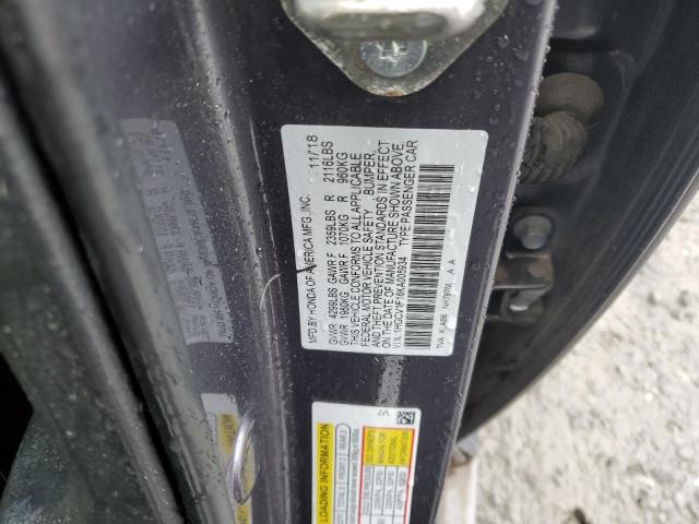 2019 HONDA ACCORD LX - 1HGCV1F16KA005934