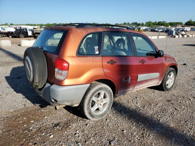 TOYOTA RAV4 2001 orange 4dr spor gas JTEGH20V110018681 photo #4