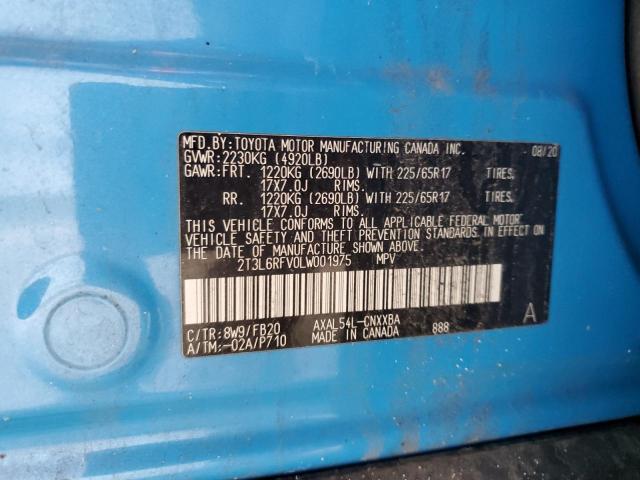 2020 TOYOTA RAV4 LE - 2T3L6RFV0LW001975