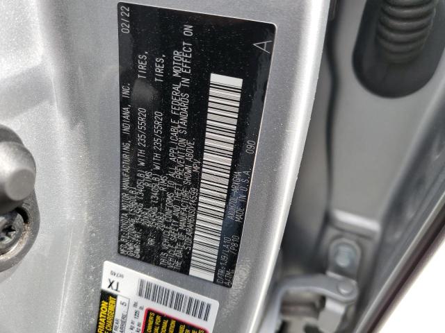 2022 TOYOTA HIGHLANDER - 5TDFARAH6NS014599