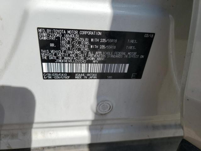 2018 TOYOTA RAV4 LIMIT - JTMDFREV8JJ222242