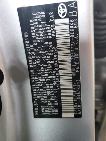 2016 TOYOTA COROLLA L - 5YFBURHE0GP479196