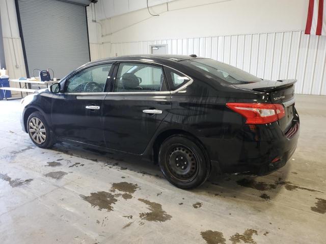 NISSAN SENTRA S 2016 black  gas 3N1AB7AP9GY247202 photo #3