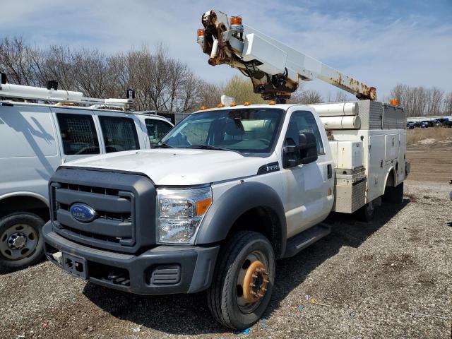 FORD F450 SUPER 2012 white  gas 1FDUF4HY3CED10714 photo #1