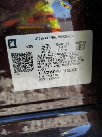 2020 CADILLAC CT5 PREMIU - 1G6DN5RK6L0151968