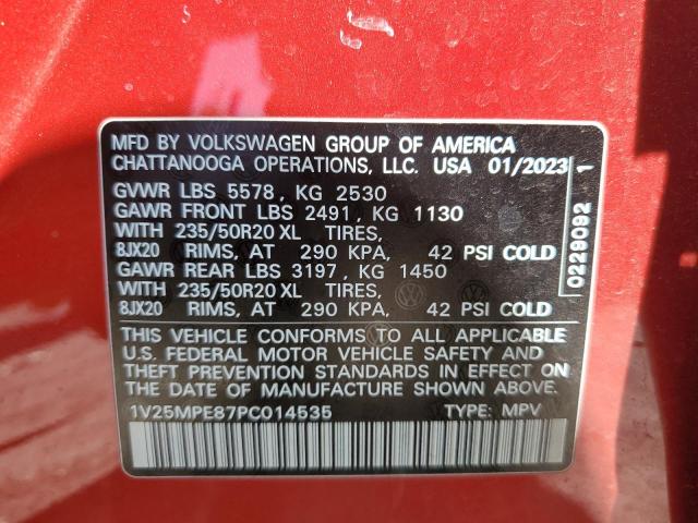2023 VOLKSWAGEN ID.4 S 1V25MPE87PC014535