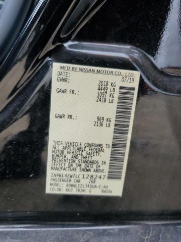 2020 NISSAN ALTIMA SL - 1N4BL4EW7LC128247