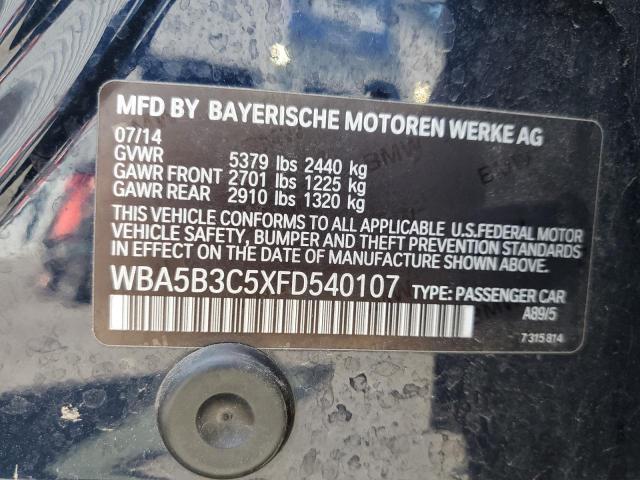 2015 BMW 535 XI - WBA5B3C5XFD540107