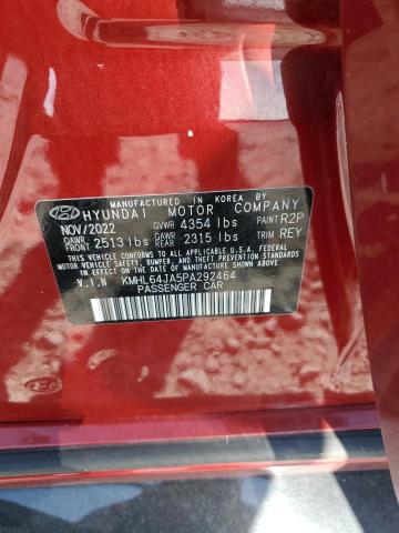 2023 HYUNDAI SONATA SEL - KMHL64JA5PA292464