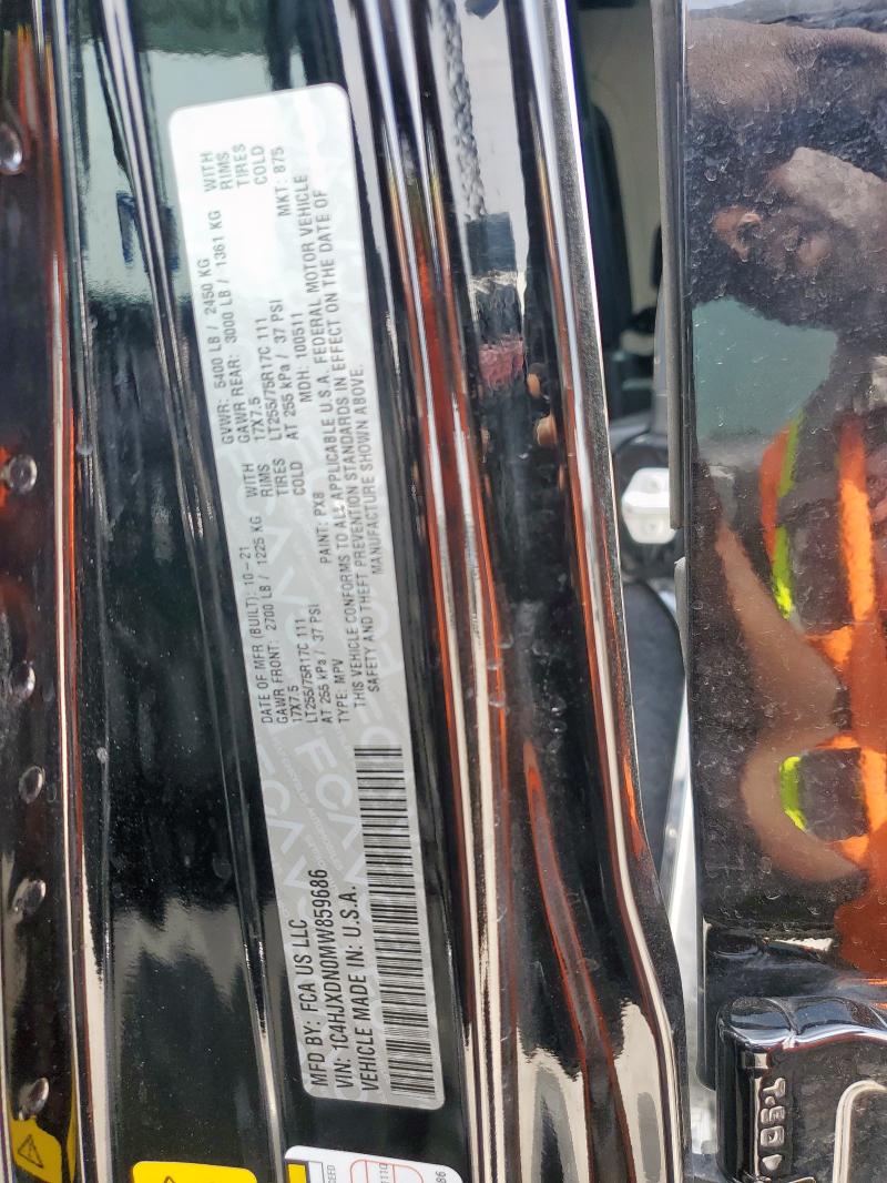 2021 JEEP WRANGLER U - 1C4HJXDN0MW859686