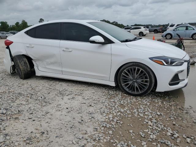 Vin: kmhd04lb7hu353566, lot: 55098975, hyundai elantra sport 20174