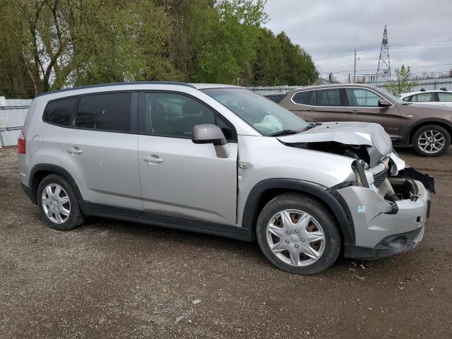 Vin: kl77p2em5ck620396, lot: 53806735, chevrolet orlando lt 20124
