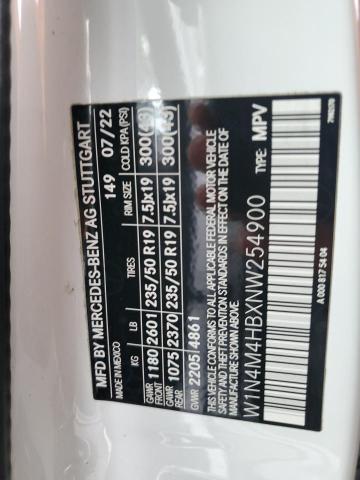 2022 MERCEDES-BENZ GLB 250 4M - W1N4M4HBXNW254900