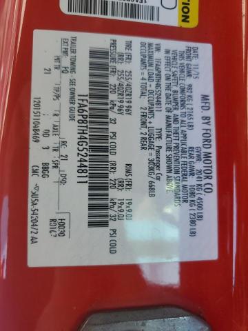 2016 FORD MUSTANG - 1FA6P8TH4G5244811