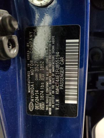 2015 HYUNDAI ACCENT GLS - KMHCT4AE1FU855194