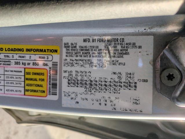 2016 FORD FUSION SE - 3FA6P0HD9GR165803
