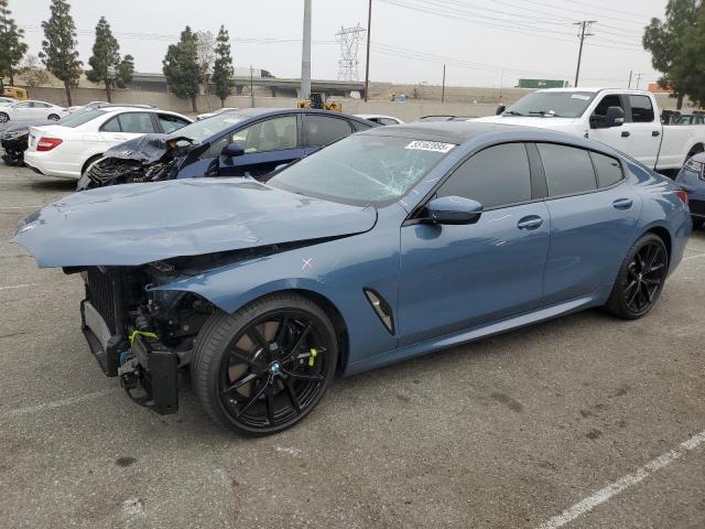BMW 840I 2022 blue  gas WBAGV2C09NCH74342 photo #1