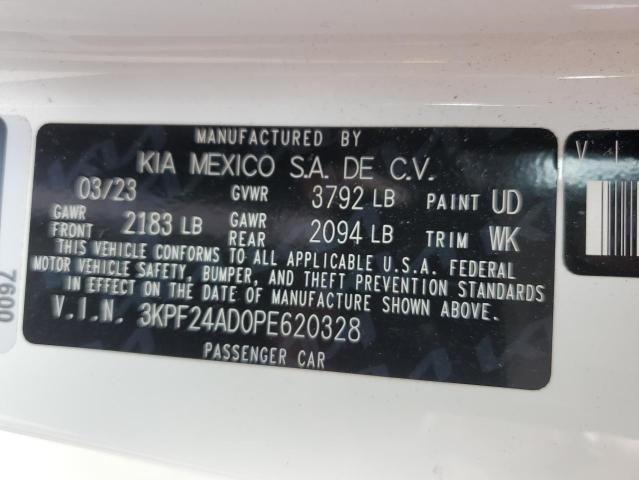 2023 KIA FORTE LX 3KPF24AD0PE620328