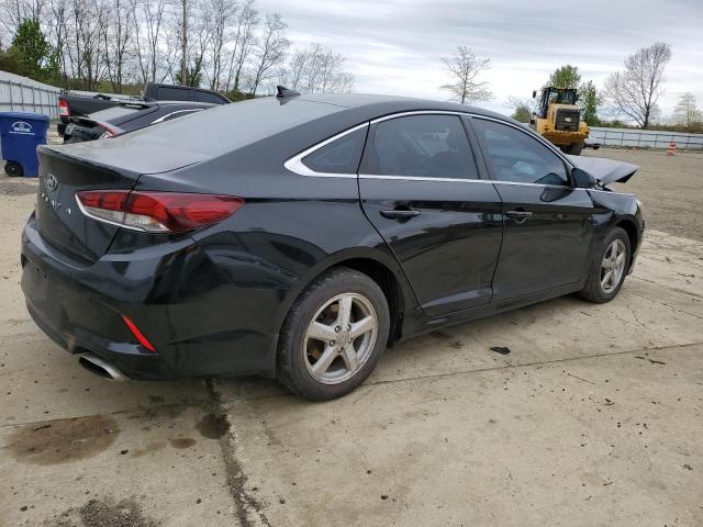 HYUNDAI SONATA SE 2019 black  gas 5NPE24AFXKH796756 photo #4