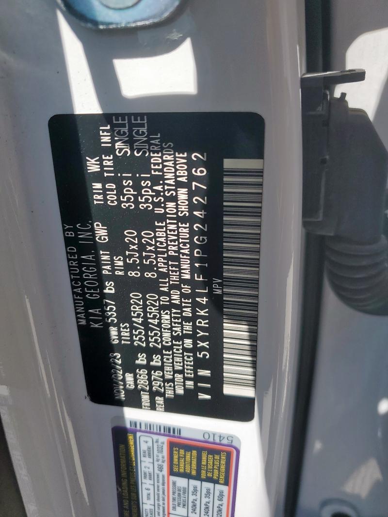 2023 KIA SORENTO SX - 5XYRK4LF1PG242762