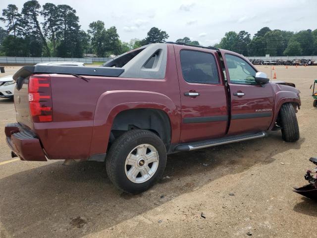CHEVROLET AVALANCHE 2008 maroon  flexible fuel 3GNFK12388G221880 photo #4