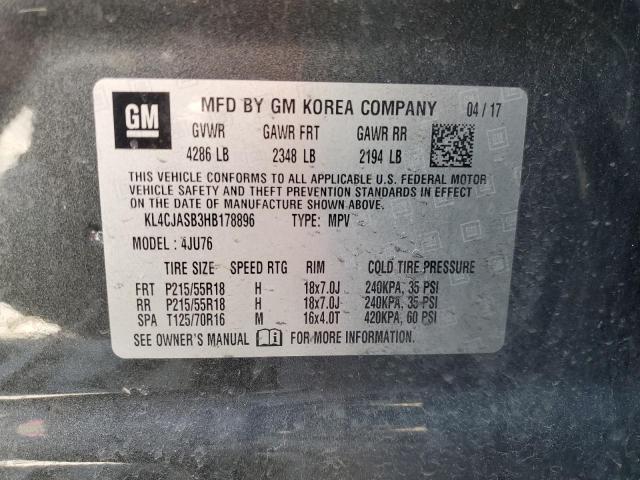 2017 BUICK ENCORE PRE - KL4CJASB3HB178896