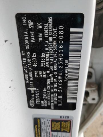 2017 KIA OPTIMA SX 5XXGW4L25HG160080
