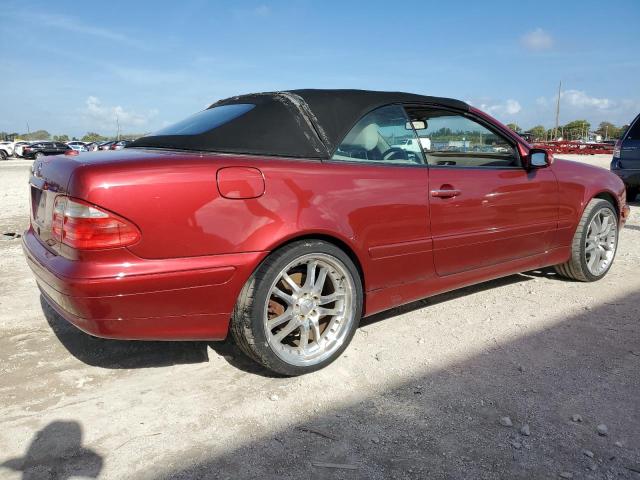 MERCEDES-BENZ CLK 320 2000 red  gas WDBLK65G6YT047493 photo #4
