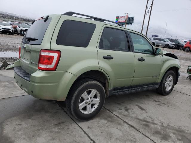 FORD ESCAPE HEV 2008 green  hybrid engine 1FMCU59H58KD21566 photo #4