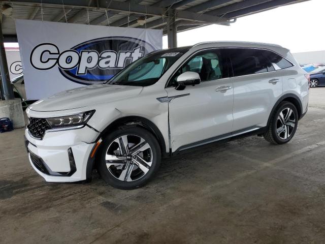 KIA SORENTO SX 2022 white  hybrid engine KNDRMDLH1N5088359 photo #1