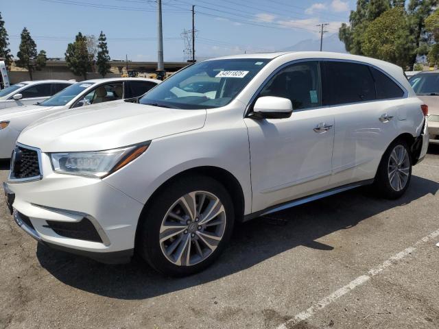 ACURA MDX TECHNO 2017 white  gas 5J8YD3H55HL000368 photo #1