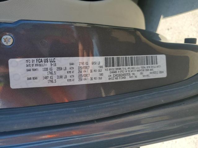2017 DODGE GRAND CARA - 2C4RDGBG3HR597578