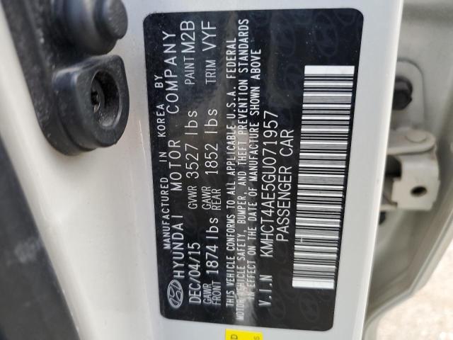 2016 HYUNDAI ACCENT SE KMHCT4AE5GU071957