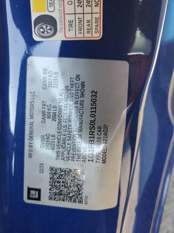 2020 CHEVROLET CAMARO LS 1G1FB1RS0L0115032