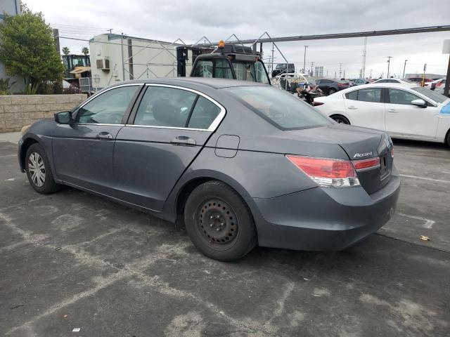 HONDA ACCORD LX 2011 gray  gas 1HGCP2F3XBA122241 photo #3