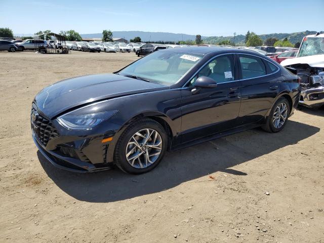 HYUNDAI SONATA SEL 2023 black  gas KMHL64JA4PA293900 photo #1