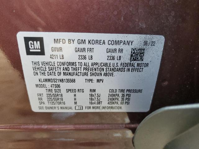 2022 BUICK ENCORE GX - KL4MMDS21NB135568