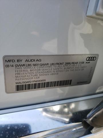2015 AUDI A8 L QUATT - WAU3GAFD1FN000655