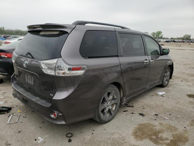 Vin: 5tdxk3dc1es519741, lot: 53892035, toyota sienna sport 20143